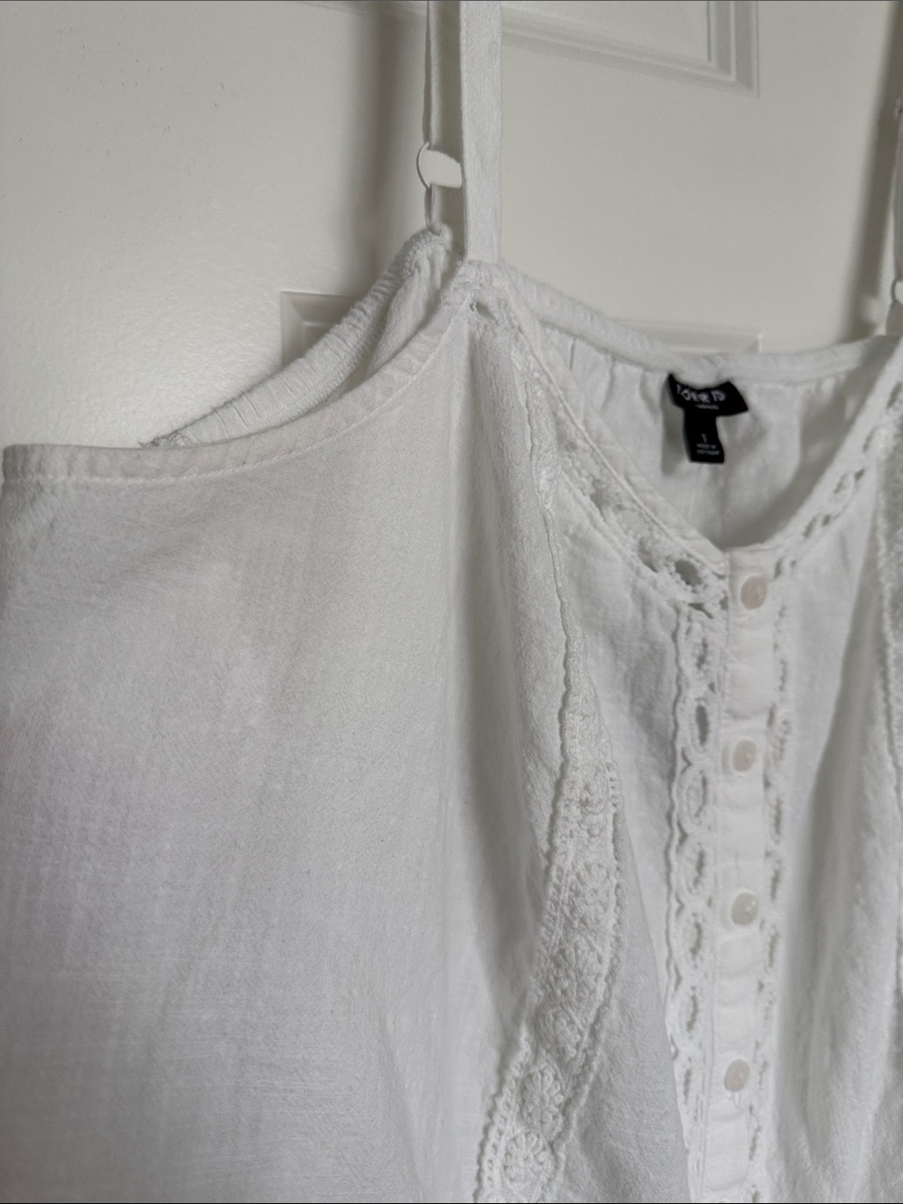 Torrid White Lace-Trimmed Sophie Cami, NWT - Picture 3 of 9